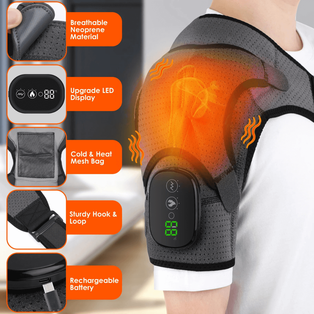 3-in-1 Thermal Vibration Shoulder Brace